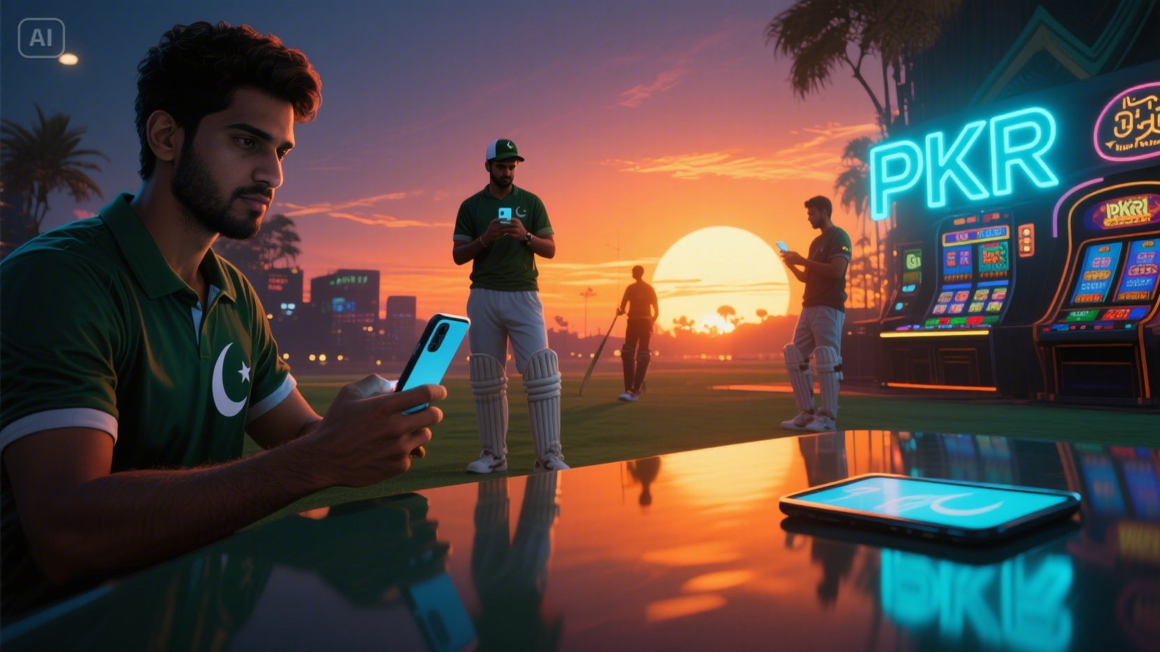 Casino American Poker desktop and mobile interfaces